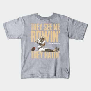 Alvin Kamara New Orleans Rowing Kids T-Shirt